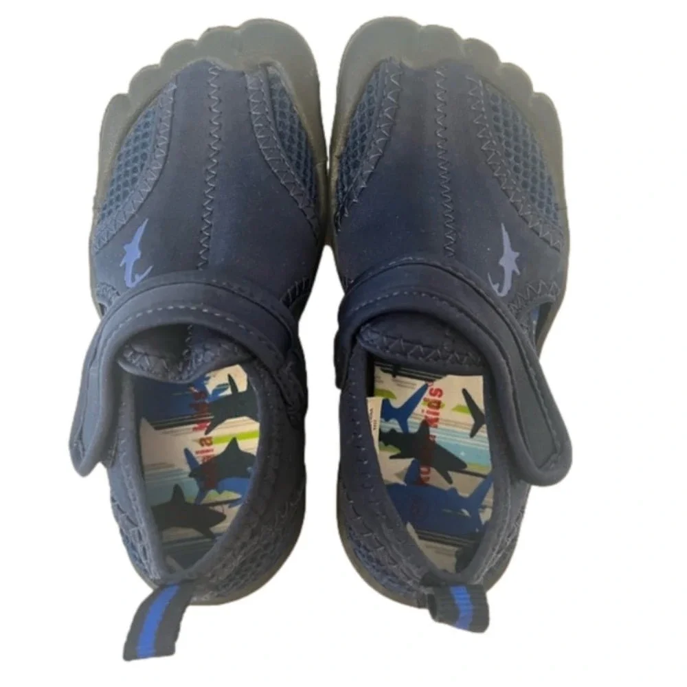 Koala Kids Toed Neoprene & Mesh Water Shoes Hook & Loop Beach Aqua Socks 9 Shoes